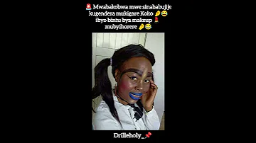 Mwabakobwa Mwe Sinababujije Kugendera Mukigare Koko Ibyo Bintu Bya Makeup Mubyihorere 