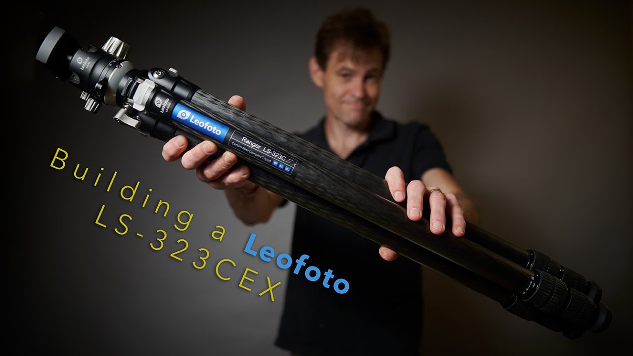 Сборка нивелирного штатива Leofoto LS-323CEX