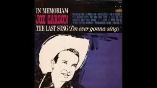 Video thumbnail of "Joe Carson  - Helpless"