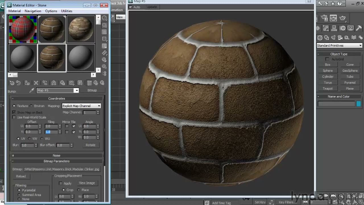 3ds Max How To Work With Materials Lyndacom Tutorial YouTube
