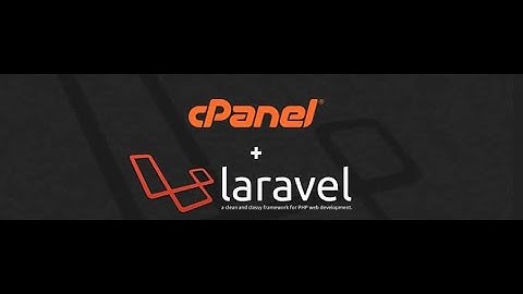 Comment héberger une application Laravel en ligne via Cpanel  - partie 2