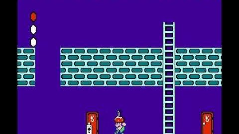 Super Mario Bros 2 - Nintendo NES - second mushroom on World 3-3