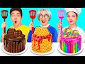 自分 vs おばあちゃんの料理チャレンジ | 壮大なフードバトル HAHANOM Challenge