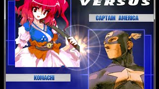 Stargazer1331 Random Mugen Battle Komachi & Chrysalis Vs. Captain America & Amingo