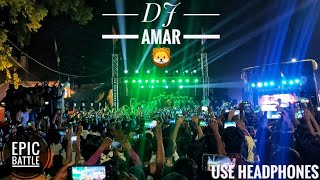 AMAR DJ 🦁 Vs GUJJAR DJ 🐕 || Best Battle of DJ AMAR so far in kawad 2022 at Modipuram Meerut 🔥