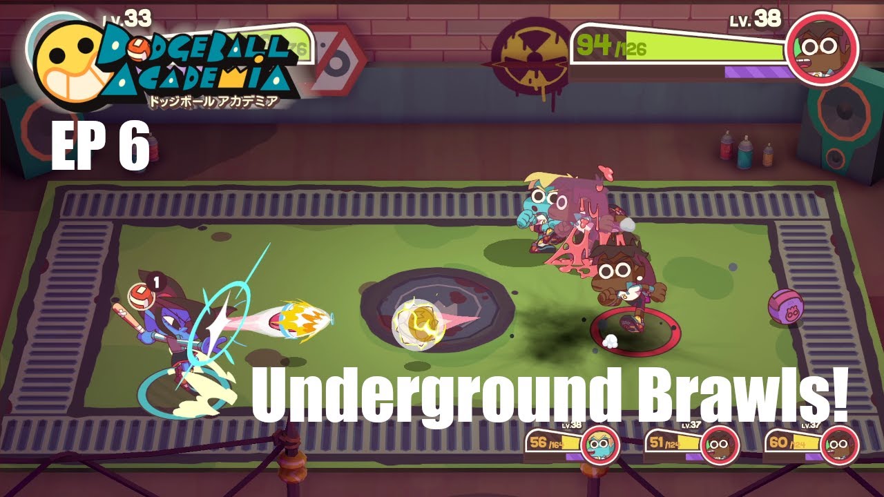 Brawls in The Underground Tournament! Dodgeball Academia EP 6 YouTube