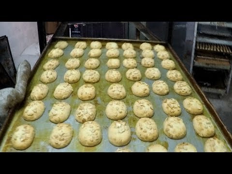 How To Make Cashew Nut Cookies - Bakery Biscuits Recipe | Kaju Biscuits Recipe