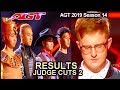 RESULTS JUDGE CUTS Week 2 Who Advanced to Live Show? America&#39;s Got Talent 2019 Judge Cuts AGT