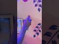 🏡🖌️Hom texture Painting || Masking tape design||2026#sorts #ytshorts #shortbeta #wallpaint #wallart