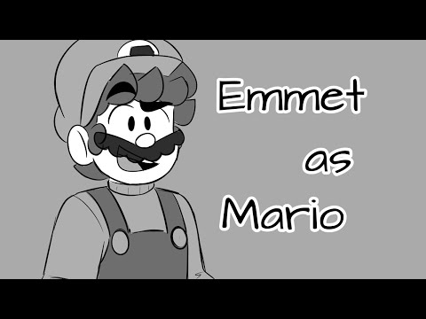 Emmet as Mario | Lego movie / Super Mario