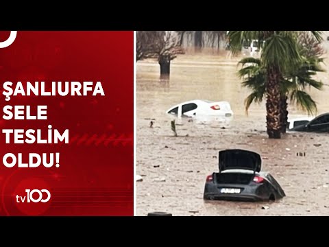 Şanlıurfa'yı Sel Vurdu!