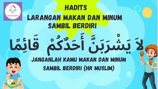 Hadist Larangan makan dan minum sambil berdiri