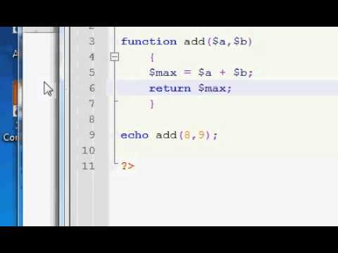 PHP Tutorial - 17 - Visszatérési érték