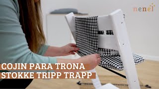 Cómo colocar la funda o cojín de la trona Stokke Tripp Trapp