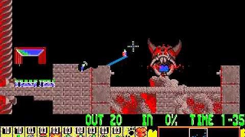 Lemmings - Taxing Level 21