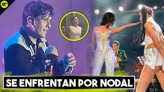 Cazzu and Angela Aguilar Face to Face for the First Time. The Two Face Off for Nodal's Love