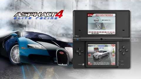 Asphalt 4: Elite Racing DSi Ware trailer