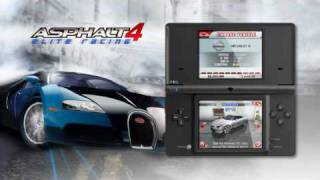 Asphalt 4: Elite Racing DSi Ware trailer