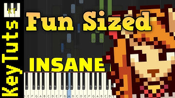 Fun Sized [Undertale Yellow] - Insane Mode [Piano Tutorial] (Synthesia)