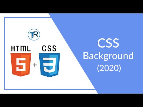 HOW TO SET HTML / CSS BACKGROUND IMAGE IN YOUR WEB PAGE (2020)