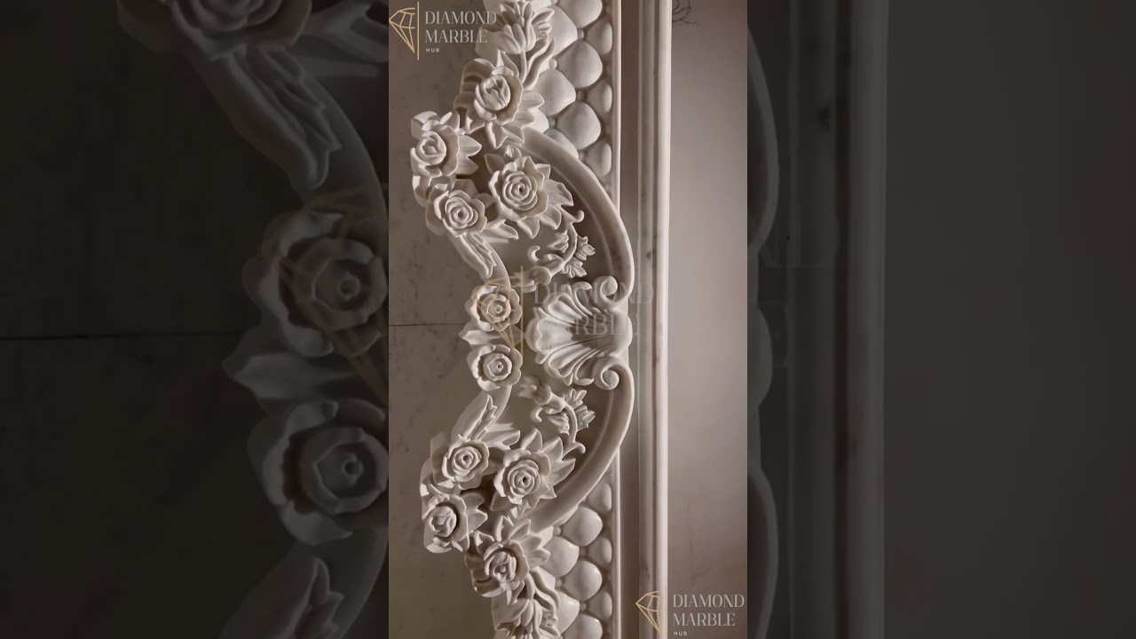 This is art of marble fireplace 