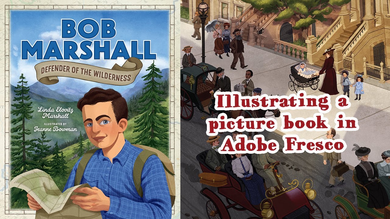 Painting a non fiction picture book