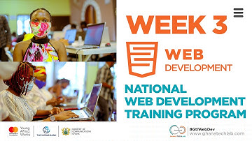 Week three: National Web Development Training