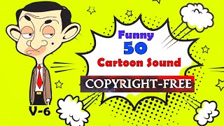 Sound effects for cartoon video|Top 50 Funny Cartoon Sound Effects|Goofy Cartoon Sounds Royalty Free