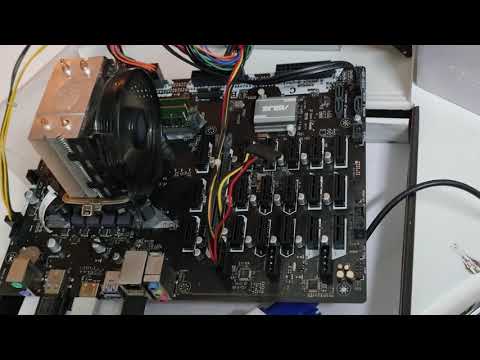 Asus B250 Mining Expert First boot troubleshooting (no display)