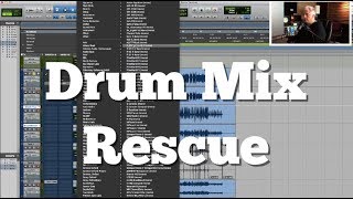 Drum Mix Rescue | How To Fix Badly Recorded Drums