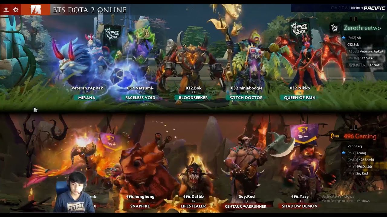 Zerothreetwo vs 496 Gaming - Game 1