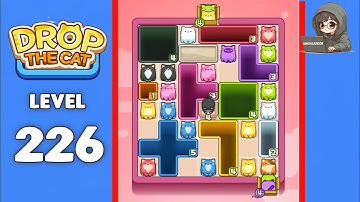 Drop The Cat level 226 solution