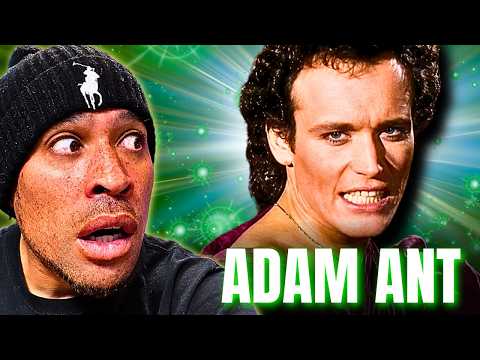ADAM, put that anteater AWAY lol! Rapper FIRST time reaction to Adam Ant "STRIP"!