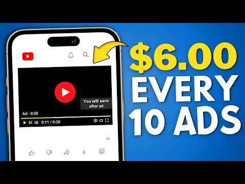 Earn $6 PER 10 ADS Watched - Make Money Online