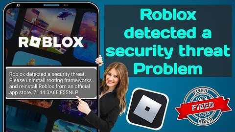 Fix Roblox detected a security threat Problem || Roblox security threat detected Problem Solved 2025