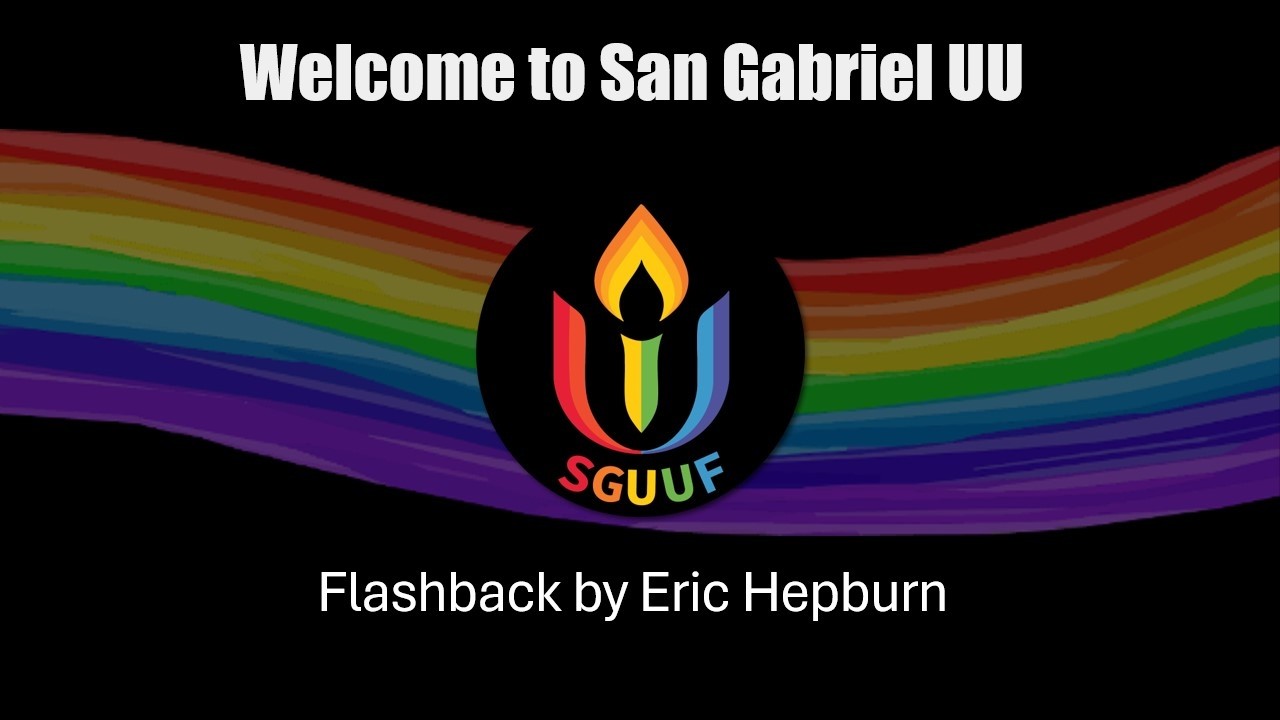 October 11, 2026 Worship Service - Flashback by Eric Hepburn