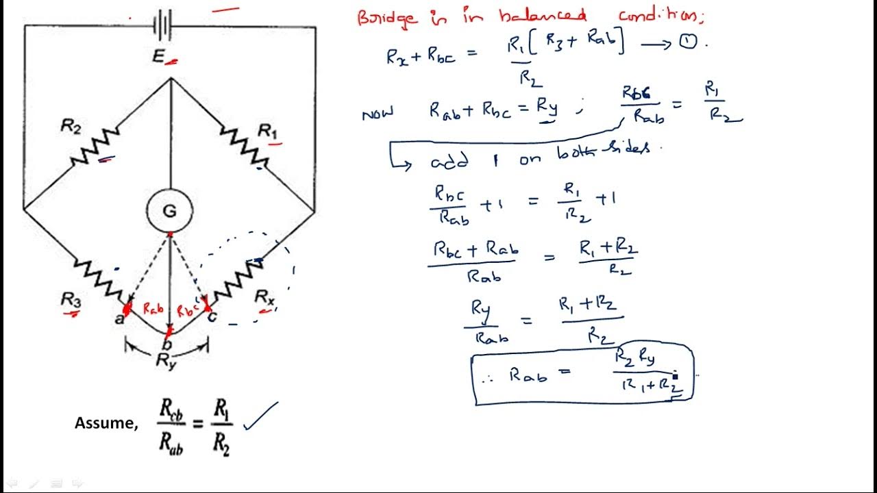 Kelvin's bridge || Circuit | Electrical Instruments ( EIM ) | Lec - 41