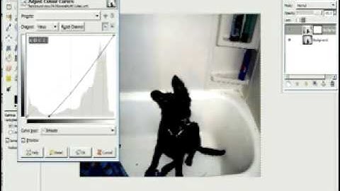 Working with Gimp Layers  and Mask