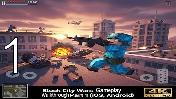 Block City Wars Gameplay Walkthrough Part 1 (iOS, Android)