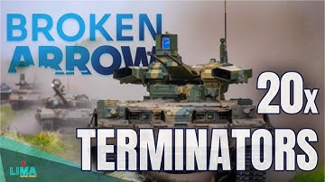 Infantry Problem...? We got a 20 Terminator Convoy // Broken Arrow Multiplayer Commentary 4k