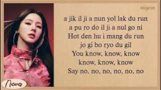 (여자)아이들 (G)I-DLE - My Bag (Easy Lyrics)