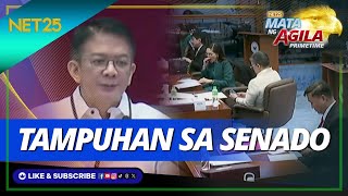 Mga Senador nagkatampuhan matapos ang nangyaring Kudeta sa liderato ng Senado