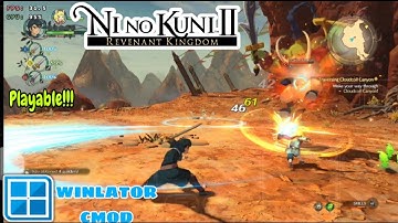 Ni No Kuni II: Revenant Kingdom Gameplay On (ANDROID/MOBILE) Winlator CMOD V13 Snapdragon 870