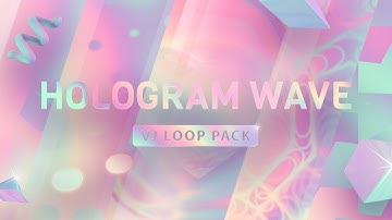 VJ Loop Animation Set - Hologram