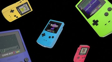 Nintendo Gameboy Color 3D Commercial