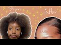 SLICK 4b/4c Hair Using ONLY ECO STYLER GEL | Easy Low Bun Protective Style | cheymuv