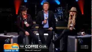 Richie Sambora Orianthi Interview Today Show Australia 24.02.2014