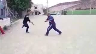 رياضة العصى التقليدية معسكر Algérien Traditionnel Combat Stick Mascara
