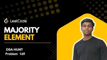 LeetCode 169 | Majority Element – Java Solution & Step by Step Explanation | DSA hunt
