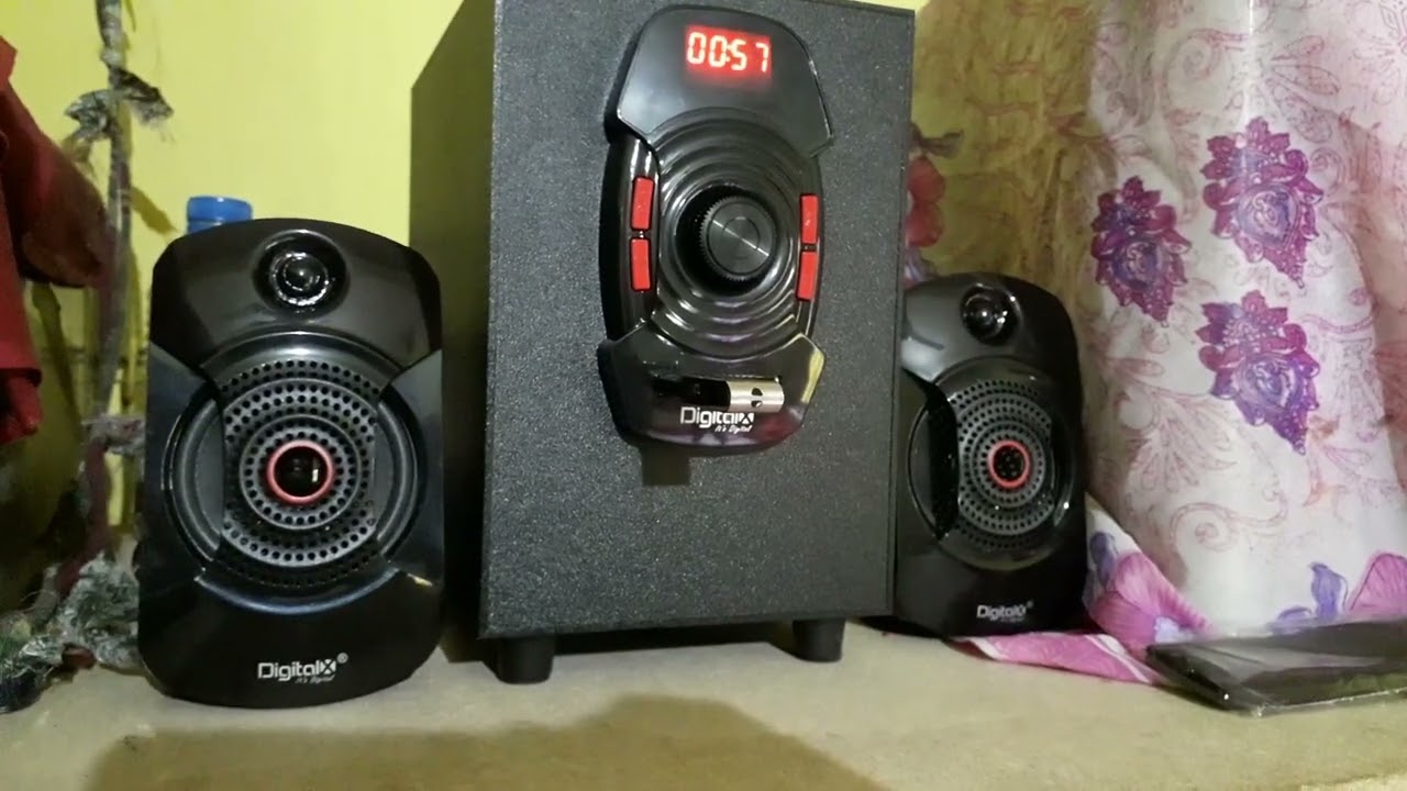 Digital X -y272bt sound test with power full bass★★★★★
